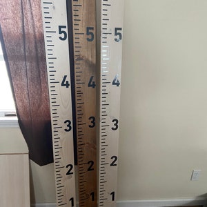 Growth Chart | Wooden Ruler | Height Marker | Wood Growth Chart | Children’s Growth Ruler | Family Growth Chart | Height Ruler