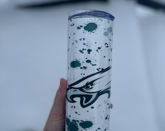 Gobelet Eagles | Gobelet fin | Coupe | Fly Eagle | Noël | Cadeau | Gobelet | 20 onces | football | Philadelphie |