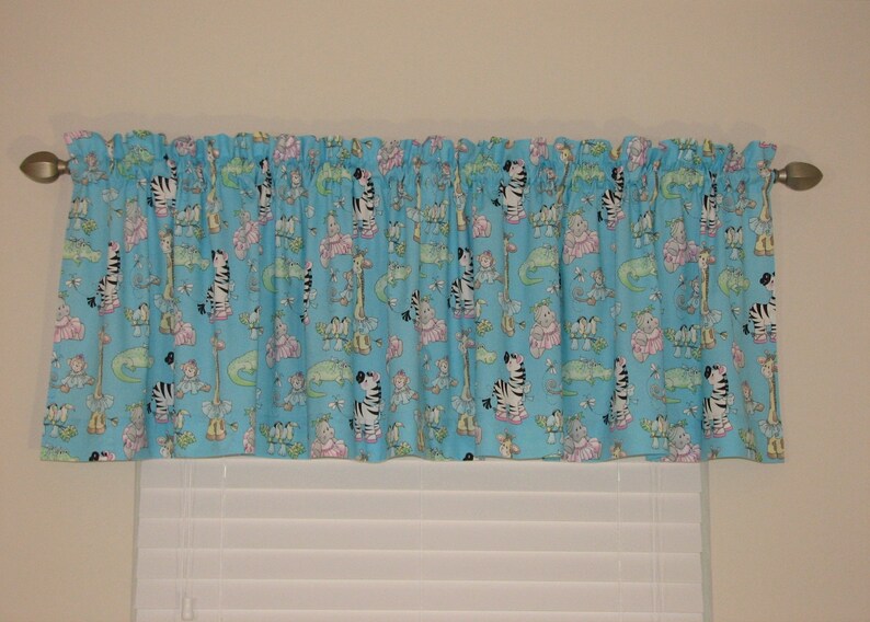 Kids Room Valance Nursery Valance Baby Room Valance Window Etsy