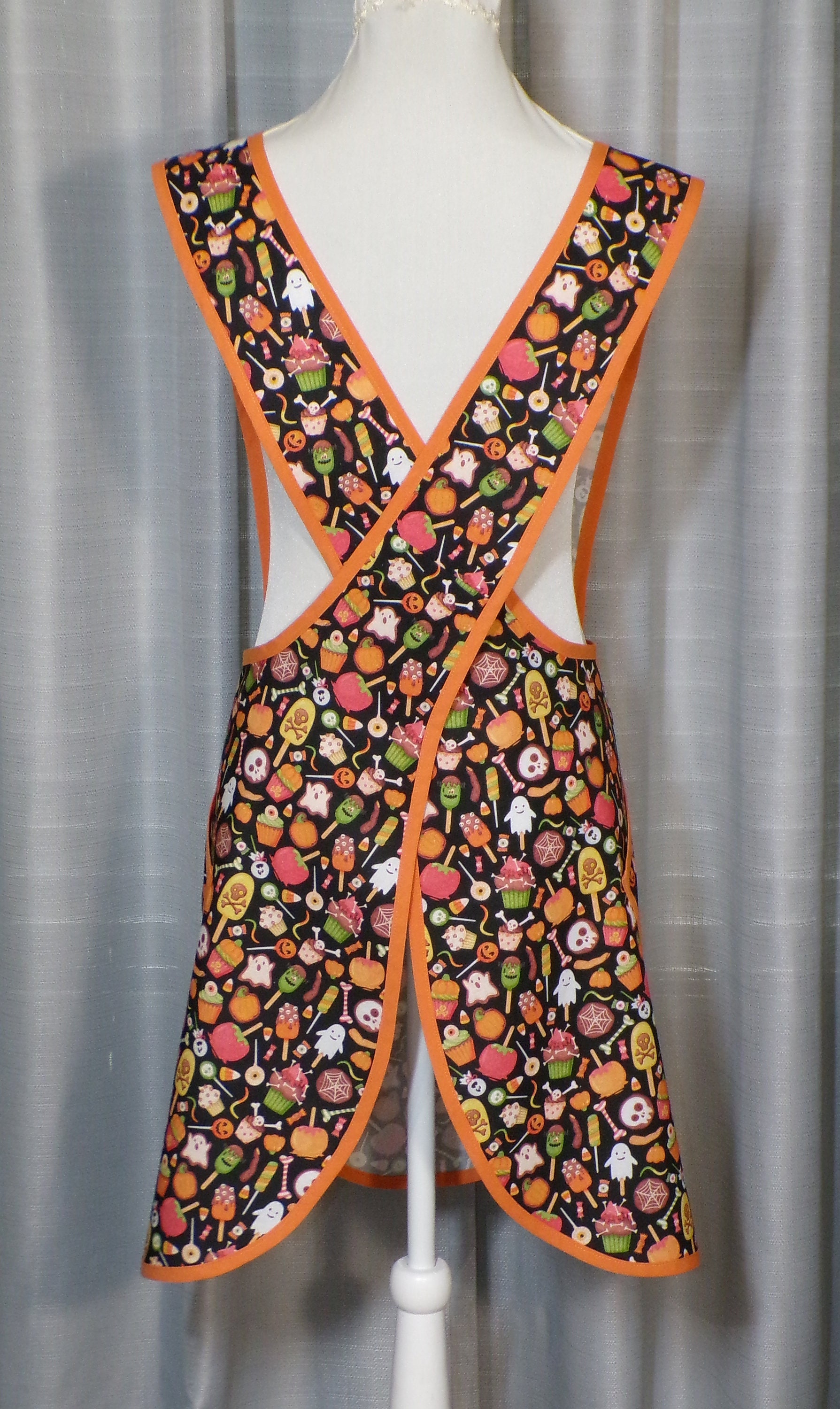 Orphan Apron Halloween Apron, Old Fashioned Apron, Pinafore Apron, Baking Apron ...