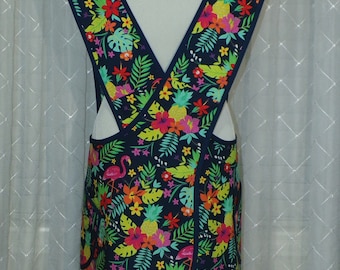 Aprons for women, Pinafore Apron, Baking Apron, Criss Cross Apron, Cross Back Apron, Old Fashioned Apron, Womens Apron, Cross Over Apron