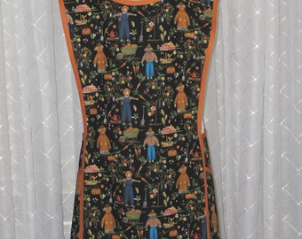 Criss Cross Apron, Cross Back Apron, Old Fashioned Apron, Pinafore Apron, Baking Apron, Aprons for women, Cross Over Apron, Fall Apron