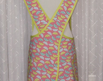 Aprons for women, Cross Apron, Cross Back Apron, Old Fashioned Apron, Pinafore Apron, Baking Apron, Womens Apron, Cross Over Apron