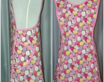 Pinafore Apron, Old Fashioned Apron, Baking Apron, Aprons for women, Criss Cross Apron, Cross Back Apron, Womens Apron, Cross Over Apron