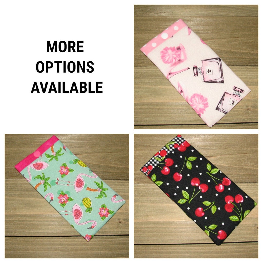 Soft Glasses Case Eyeglasses Case Phone Sleeve Reading Etsy