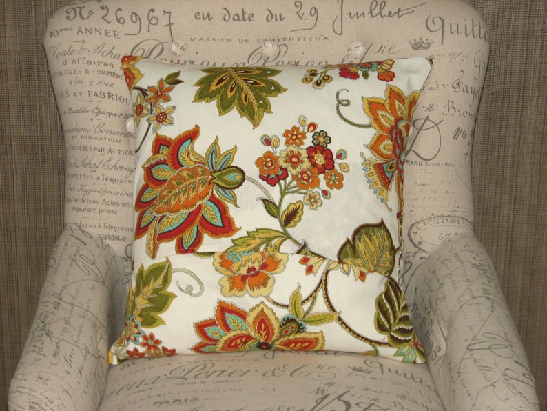 Euro Sham 16x16 Pillow Cover Euro Pillow Sham Envelope Etsy