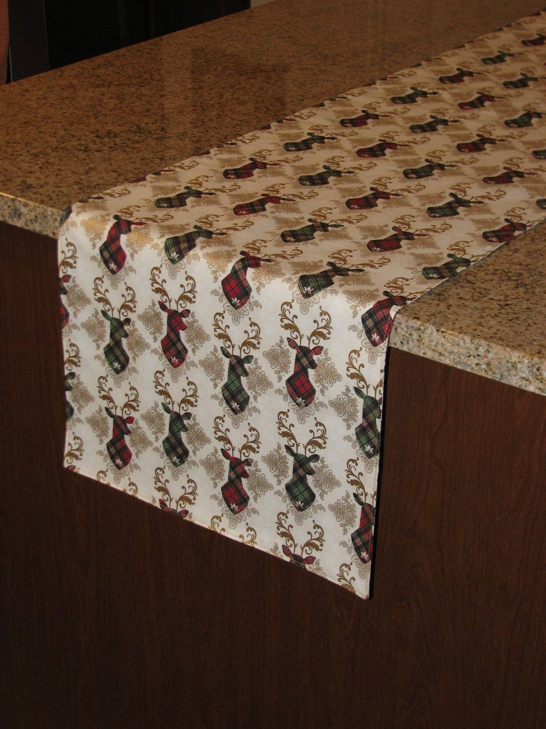 Gold Table Runner Christmas Table Runner Holiday Table Etsy