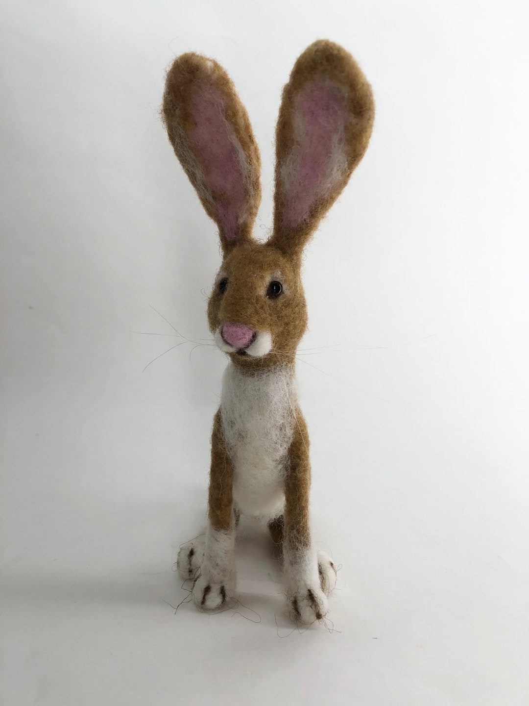 Needle Felt Rabbit, Bunny, Hare, Spring, Easter Bunny - Etsy