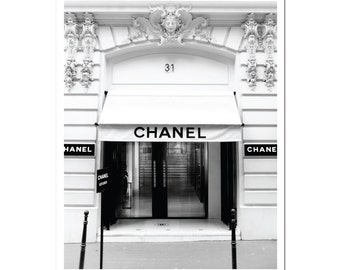 Chanel Store 31 Rue Cambon Paris France Photography Paris | Etsy