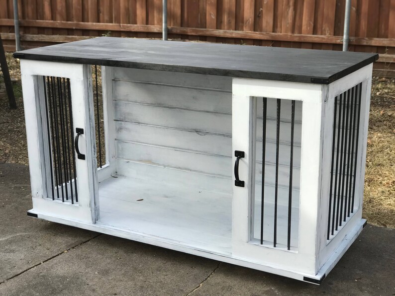Sliding Door Dog Kennel Etsy
