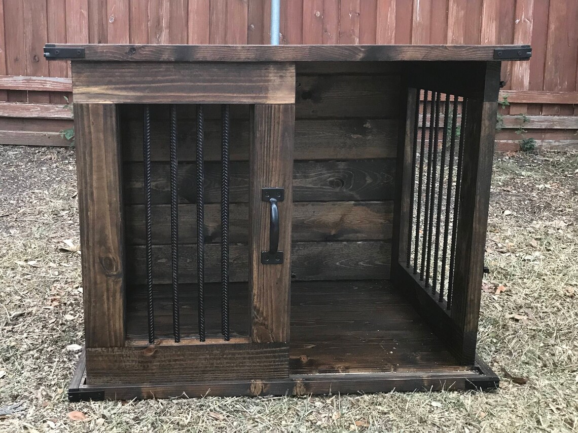 Sliding Door Dog Kennel Etsy