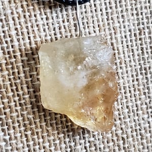 Citrine (Small) Unwrapped Necklace