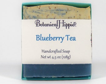 Blueberry Tea, Handmade Bar Soap