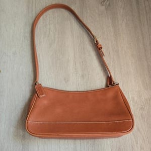 Vintage Brown Coach Shoulder Bag - Etsy