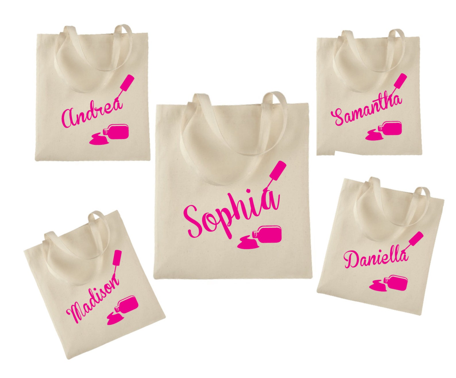 Spa Party Tote Bag Favors Etsy