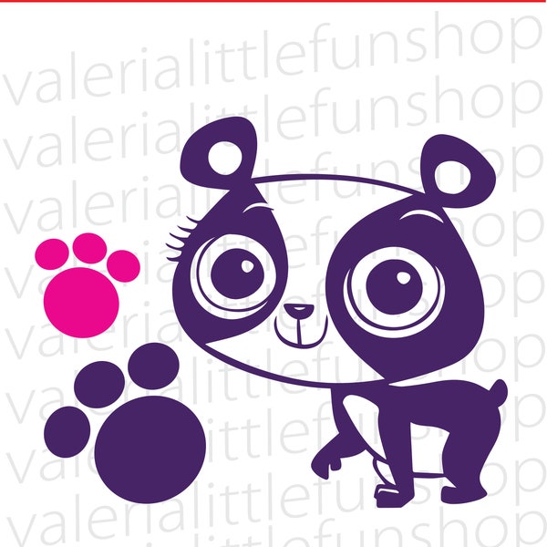 Littlest Pet shop digital files, LPS eps, pdf, svg, png, dxf and jpeg