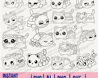 Peluche misterioso de Aphmau Meemeows en archivos SVG y PNG