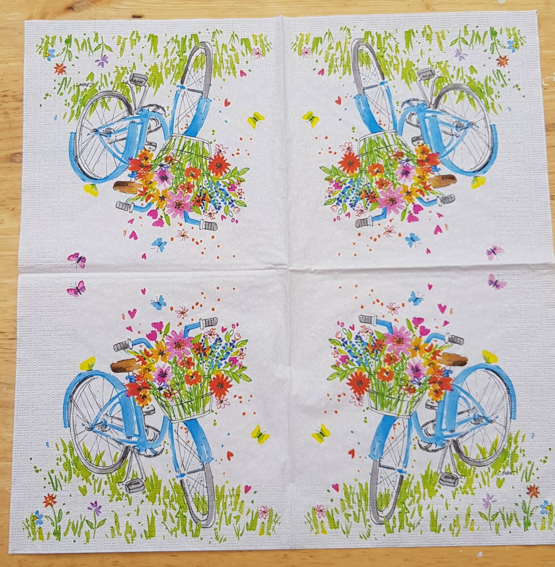 Paper Napkins for Decoupage 2 X Paper Lunch Napkins Floral - Etsy UK