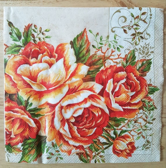 Paper Napkins For Decoupage Set of 4 Ibiza Life Square Paper Lunch Napkins Decoupage Crafts Collage Scrapbooking #131