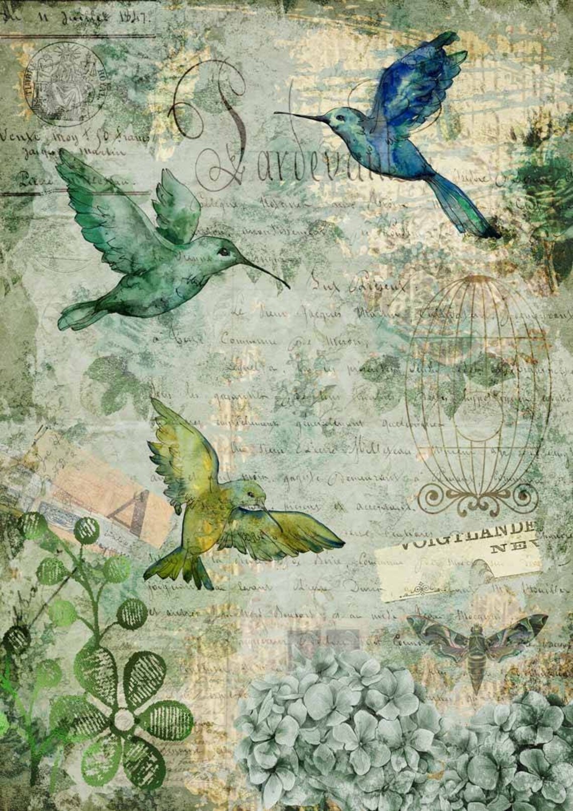 Can You Print On Rice Paper For Decoupage