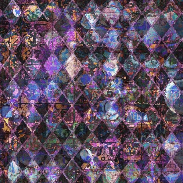 Harlequin Decoupage Paper Etsy