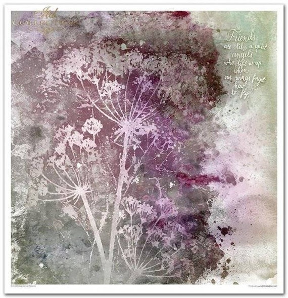 SALE⭐️シャドウボックス&デコパージュペーパーset GlitterFilm & Vintage Hues 12 Card Kit Dragonfly Squares