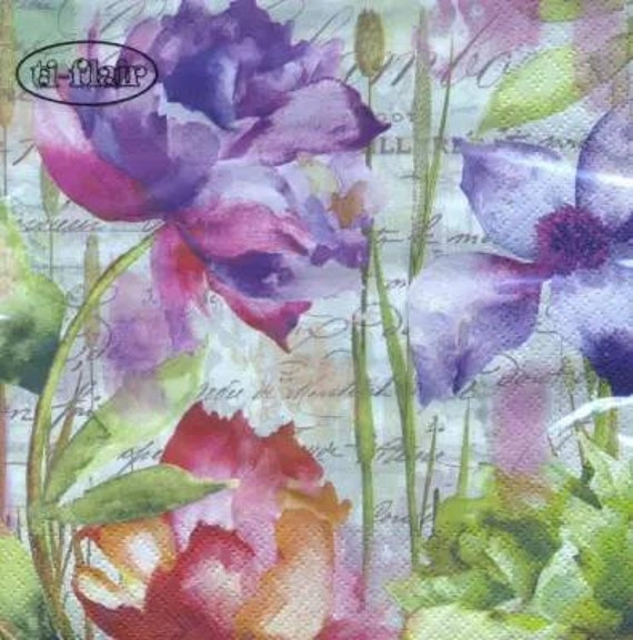 Paper Napkins For Decoupage Set of 4 Ibiza Life Square Paper Lunch Napkins Decoupage Crafts Collage Scrapbooking #131