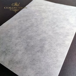 Plain Rice Paper, Unprinted Mulberry Paper, Blank White Extra Large Sheet, Decoupage, Collage, Journal, #RC101