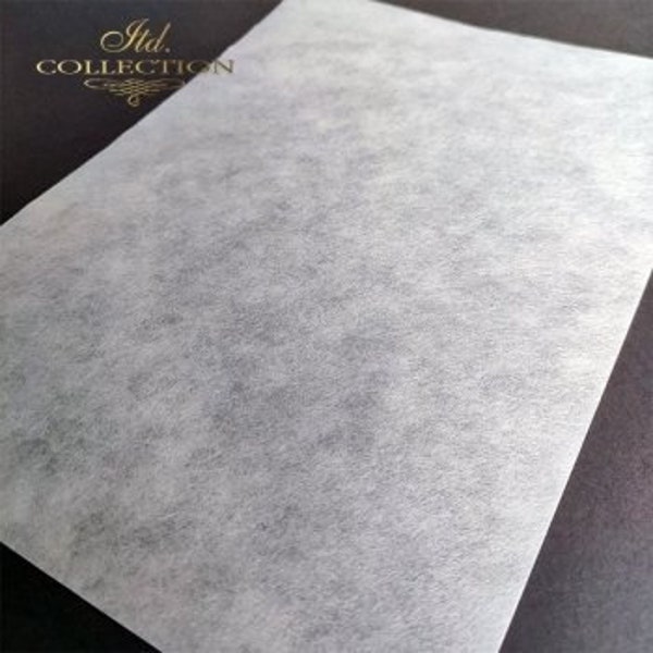 Plain Rice Paper, Non Fibrous Mulberry Paper, Blank White Extra Large Sheet, Decoupage, Crafts, Collage, Scrapbooking, Journaling, #RC108