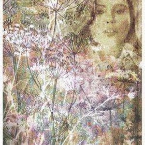 Rice Paper For Decoupage, Single A4 Sheet, Autumn Cow Parsley, Decoupage, Crafts, Journaling, Collage, Scrapbooking, #R2072