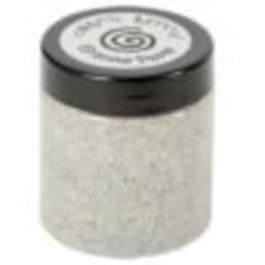 May include: A small jar of silver glitter, labelled "Colorations Acrylic Glitter".