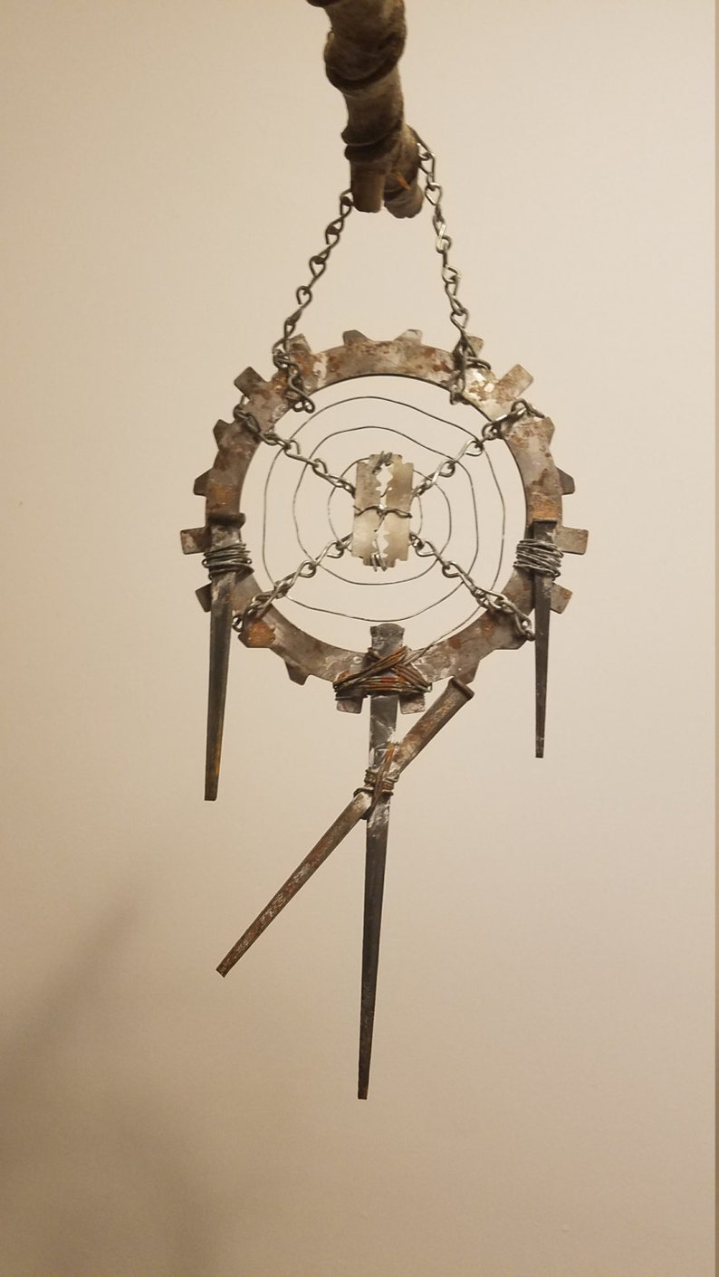 Industrial gear dreamcatcher image 1