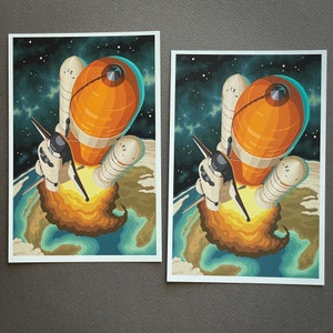 I Need Space Lantern Press Postcard Bundle Space, Moon, Astronaut image 8