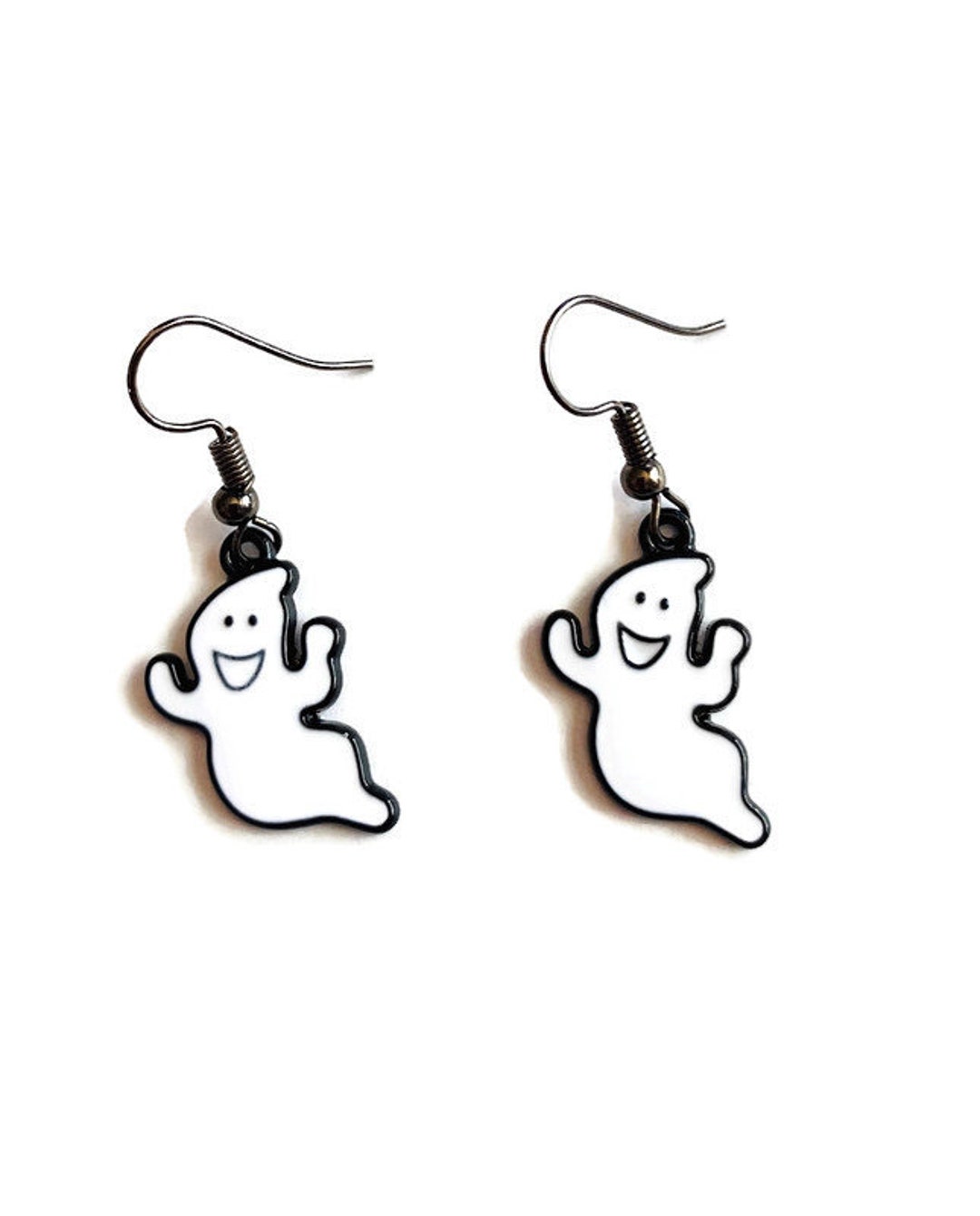 Ghost Earrings Fall Earrings Halloween Earrings FREE SHIPPING Etsy