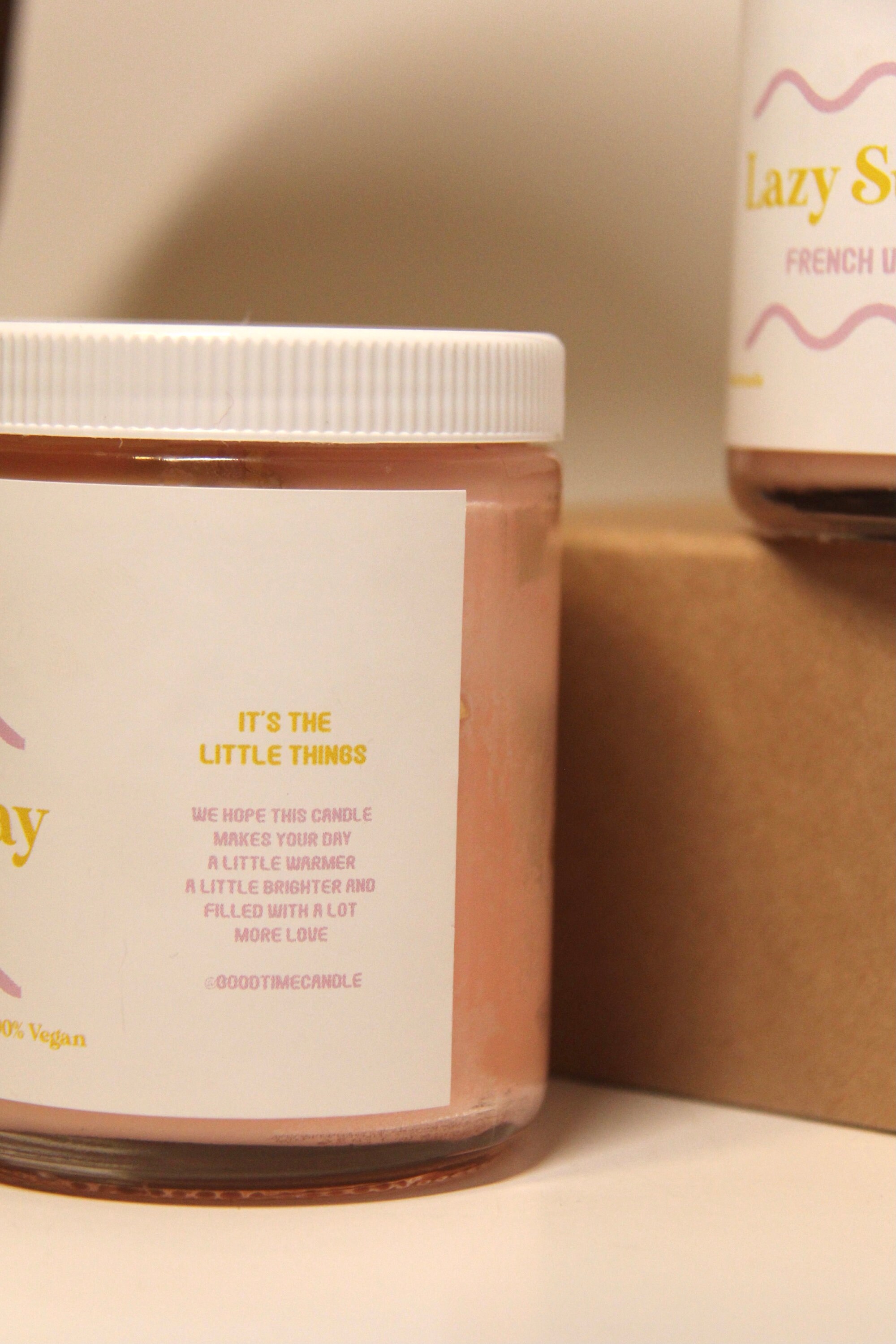 Lazy Sunday Natural Handmade Soy Candles Etsy