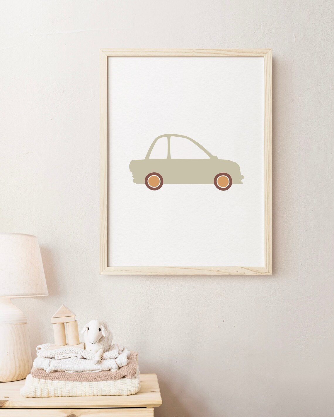 Car Nursery Printable Wall Art Nursery Decor Playroom Wall Art Etsy