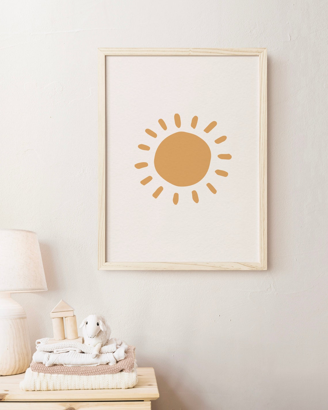 Sun Nursery Printable Wall Art Nursery Decor Playroom Wall Art Etsy