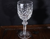 Waterford Powerscourt Claret Wine Goblet Irish Cut Crystal Stemware 7 1 8 quot (multiple available)