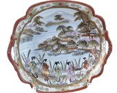 c1910 Japanese Nippon Bowl with Geishas