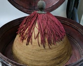 Antique Chinese Hat Court Officer Mandarin with Box c1890