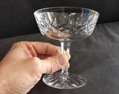 Waterford Lismore Champagne Tall Sherbet Goblet Irish Cut Crystal Stemware 4 1 8 quot (multiple available)