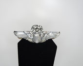 Vintage Sterling Silver Command Pilots Wings