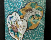 Modern Shokoku Kutani Hand Painted Vase Incredible Japanese 20th century