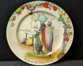 c1910 Royal Doulton Arabian Nights Plate 10 3 8 quot