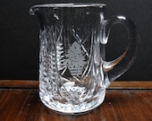 Waterford Christmas Suite 32 oz Pitcher 1999 6 3 8 quot tall