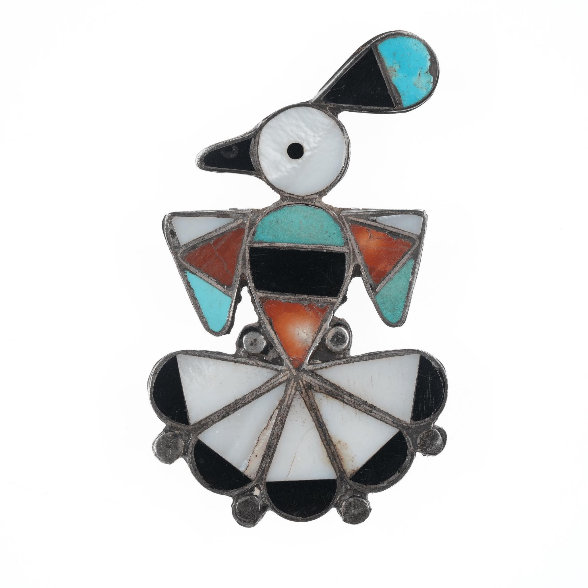 Important Vintage Zuni Colin Coonsis Opal Sterling Native American Jewelry Silver Ring Important Vintage Zuni Colin Coonsis Opal Sterling Native American Jewelry Silver Ring