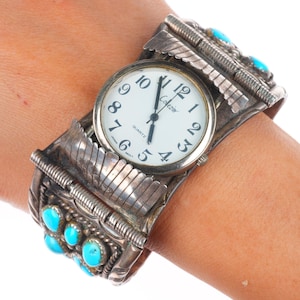 M597 vintage 70s ナバホ族 Alfred Joe ウォッチバンド This item is unavailable - Etsy