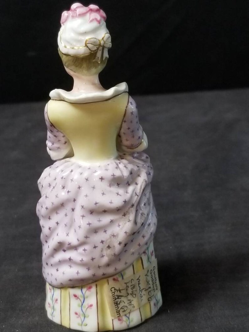 C1840 Minton Figural Candle Snuffer Figure Woman 4.5 Etsy
