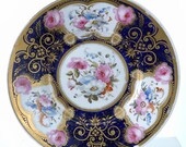 c.1820 British Porcelain Pattern 346 Shallow Bowl 8.5 quot