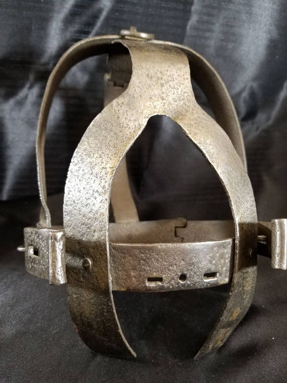 Brank Antique Torture Device Scold's Bridle 17th century | Etsy